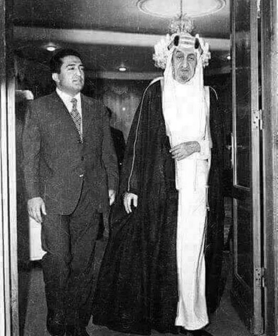الحمدي والملك فيصل