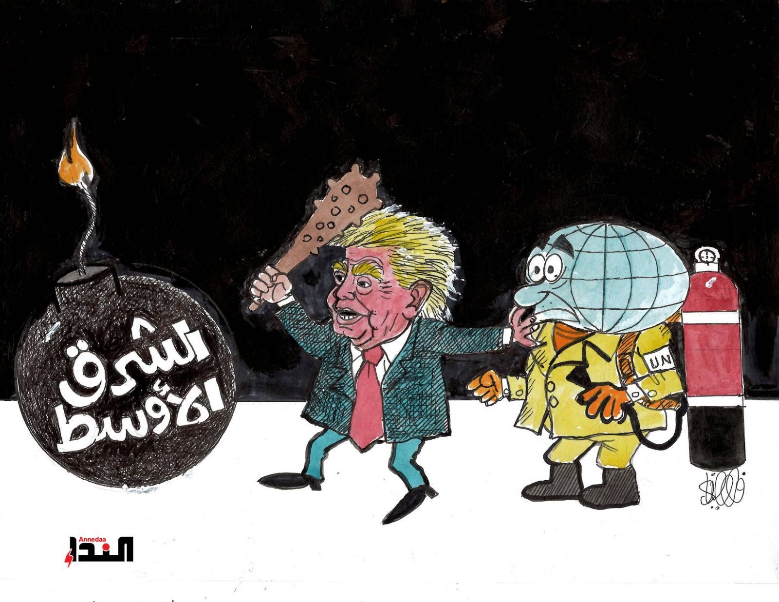 كاريكاتير- الشرق الأوسط