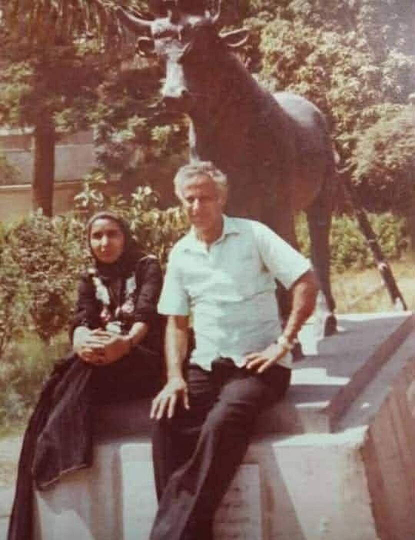 أحمد محسن وقرينته، القاهرة،1983