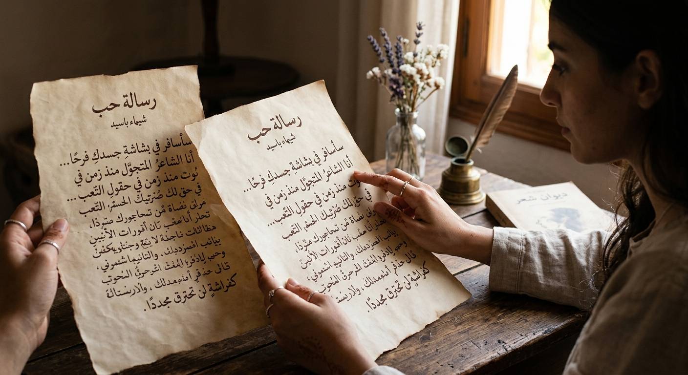 رسالة حب