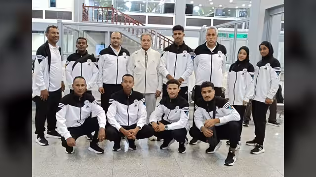 بعثة يمنية تشارك في الألعاب الآسيوية الشاطئية بالصين